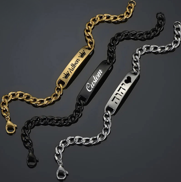 Bracelet personnalisé pour homme et femme