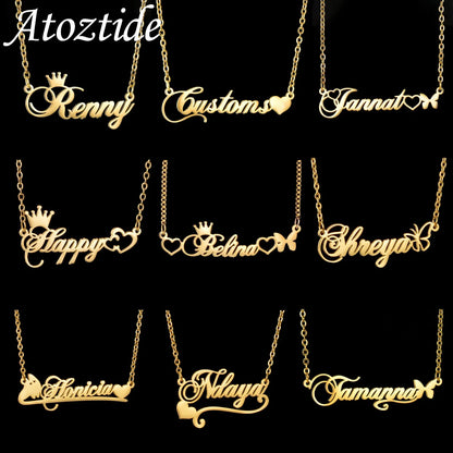 Collier prénom personnalisé
