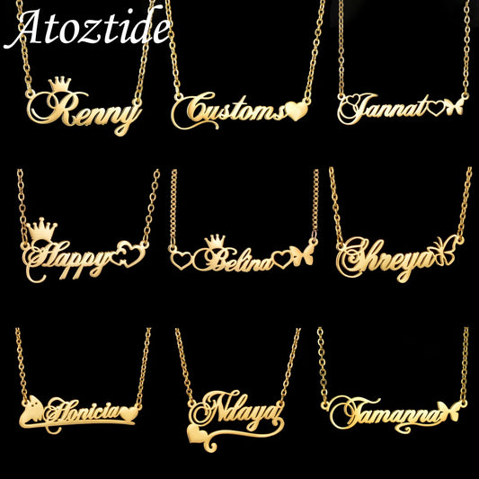 Collier prénom personnalisé