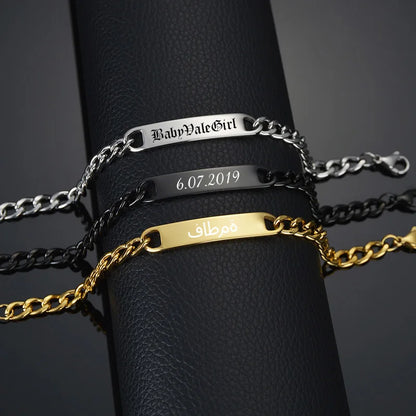 Bracelet personnalisé pour homme et femme